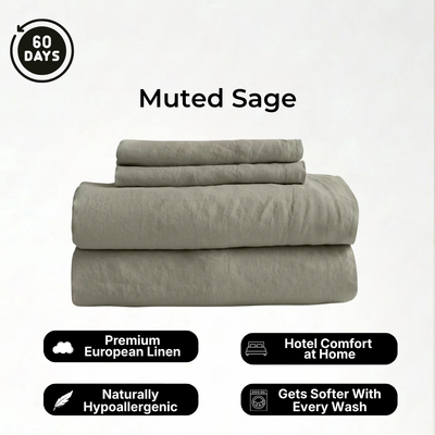 Pure European Linen BedSheets