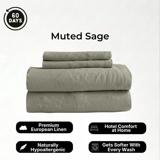 Pure European Linen BedSheets