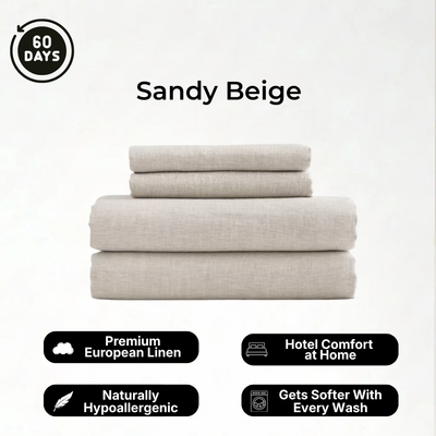 Pure European Linen BedSheets