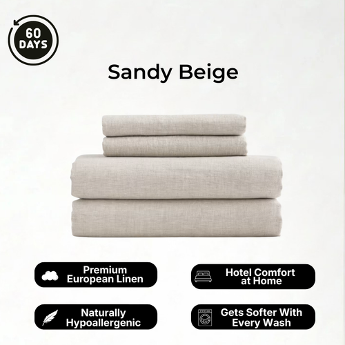 Pure European Linen BedSheets