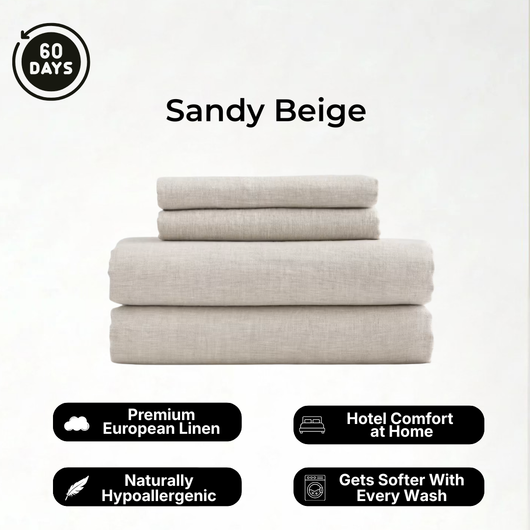Pure European Linen BedSheets